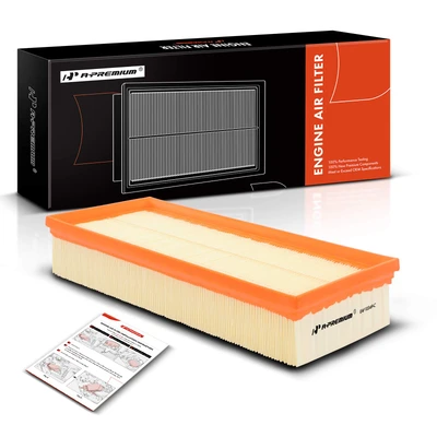 Engine Air Filter with Flexible Panel