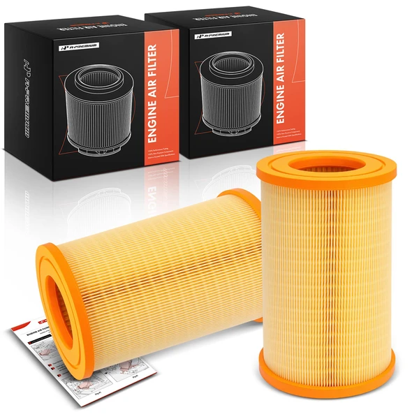 2 Pcs Engine Air Filter for Chevrolet S10 2016-2017 L4 2.5L GAS Naturally Aspirated