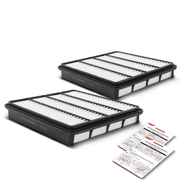 2 Pcs Engine Air Filter for Toyota Tundra Sequoia Land Cruiser Lexus LX570