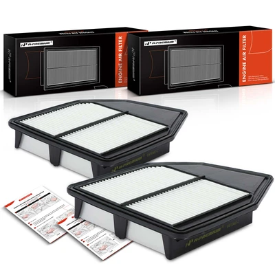 2 Pcs Engine Air Filter