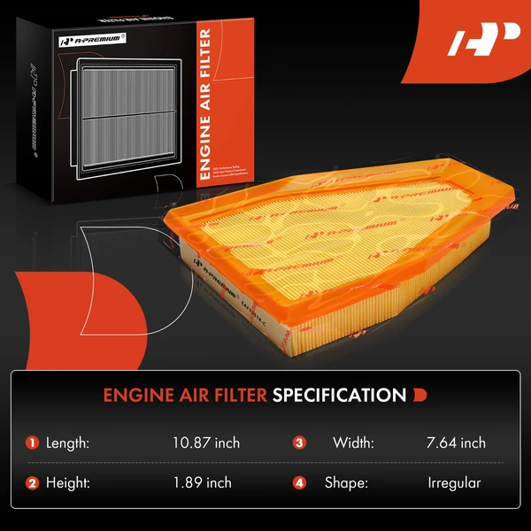 Engine Air Filter for Porsche 911 2012 2015-2017 2019 2022-2023