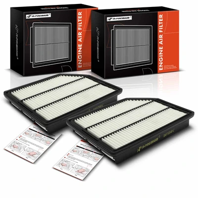 2 Pcs Engine Air Filter