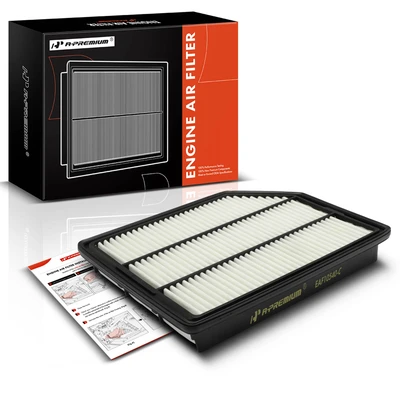 Engine Air Filter with Rigid Panel