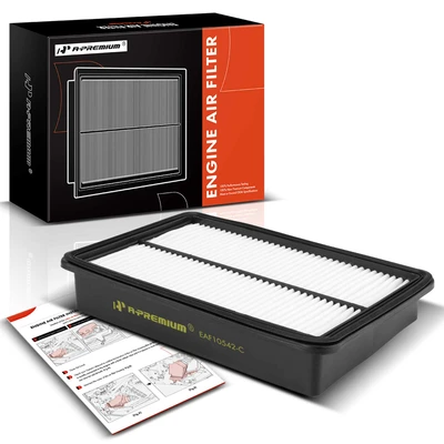 Engine Air Filter with Rigid Panel