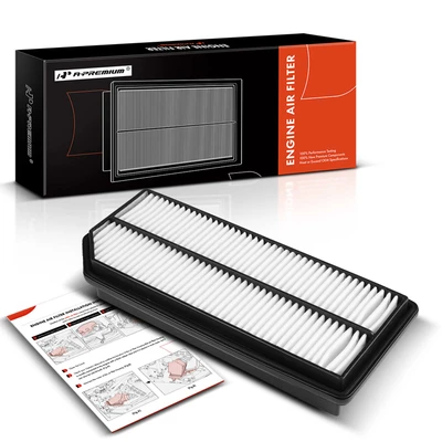 Engine Air Filter with Rigid Panel
