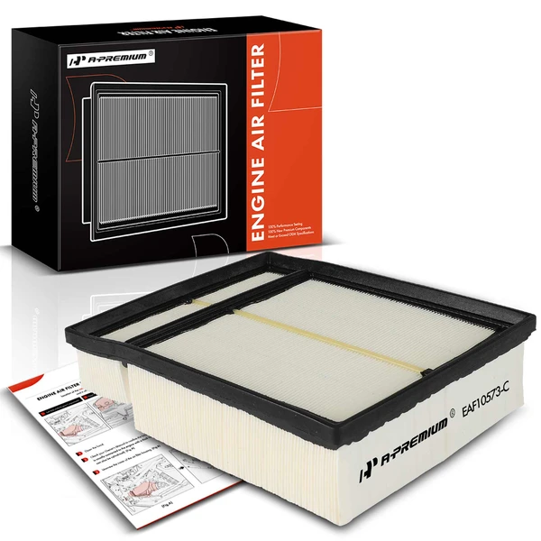 Engine Air Filter with Flexible Panel for 2007-2008 Audi RS4