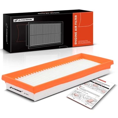 Engine Air Filter with Flexible Panel
