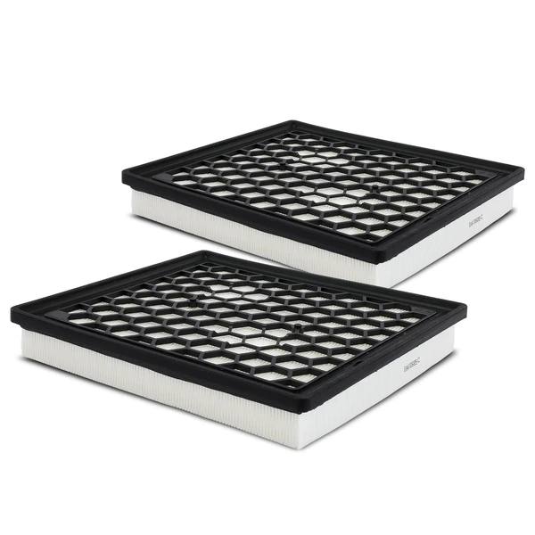 2 Pcs Engine Air Filter for Buick LaCrosse 10-16 Regal Chevrolet Malibu Impala Saab