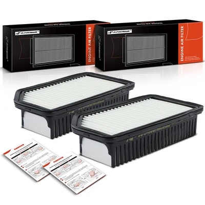 2 Pcs Engine Air Filter