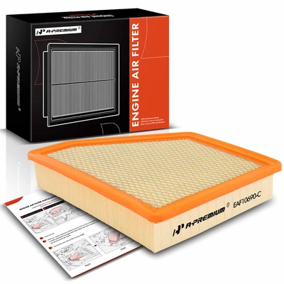 Engine Air Filter with Flexible Panel for 2010-2015 Chevrolet Camaro