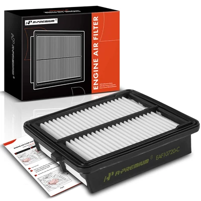 Engine Air Filter with Rigid Panel