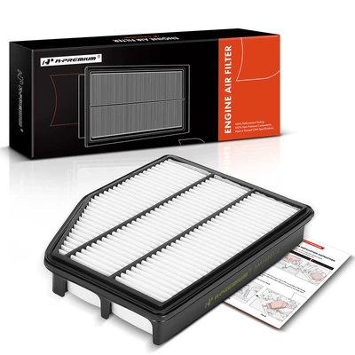 Engine Air Filter with Rigid Panel