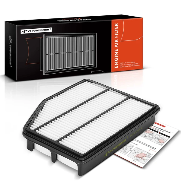 Engine Air Filter with Rigid Panel for 2007-2009 Kia Amanti