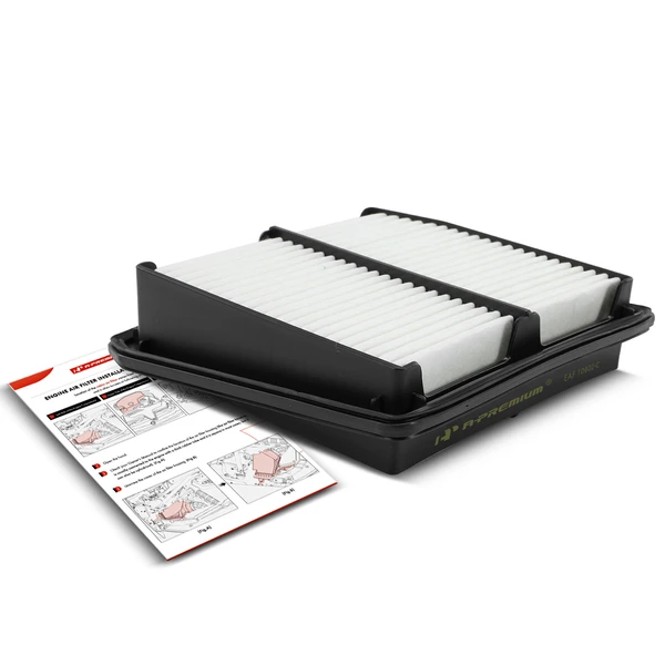 Engine Air Filter with Rigid Panel for Acura TSX 2009-2014 L4 2.4L