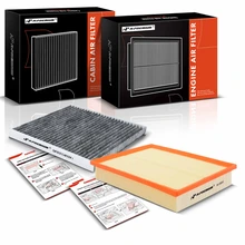 Engine & Activated Carbon Cabin Air Filter for 2010-2014 Toyota FJ Cruiser