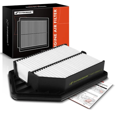 Engine Air Filter with Rigid Panel
