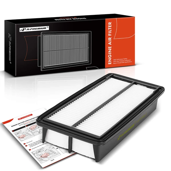 Engine Air Filter with Rigid Panel for Acura RL 2009-2012 V6 3.7L