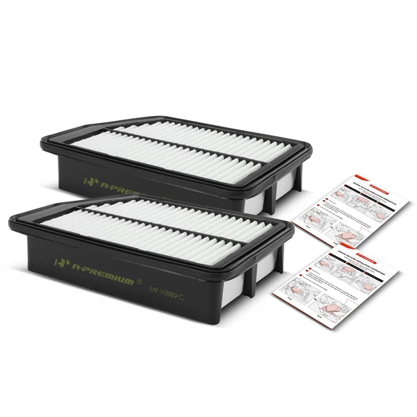 2 Pcs Engine Air Filter for Hyundai Elantra 2011-2016 Tucson Kia Forte Sportage