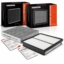 Engine & Activated Carbon Cabin Air Filter for 2011-2012 Hyundai Santa Fe