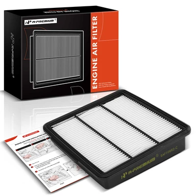 Engine Air Filter with Rigid Panel