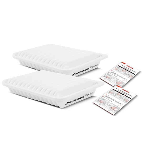 2 Pcs Engine Air Filter for Mitsubishi Lancer 2013-2017 Outlander Sport RVR