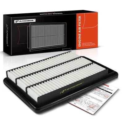Engine Air Filter with Rigid Panel
