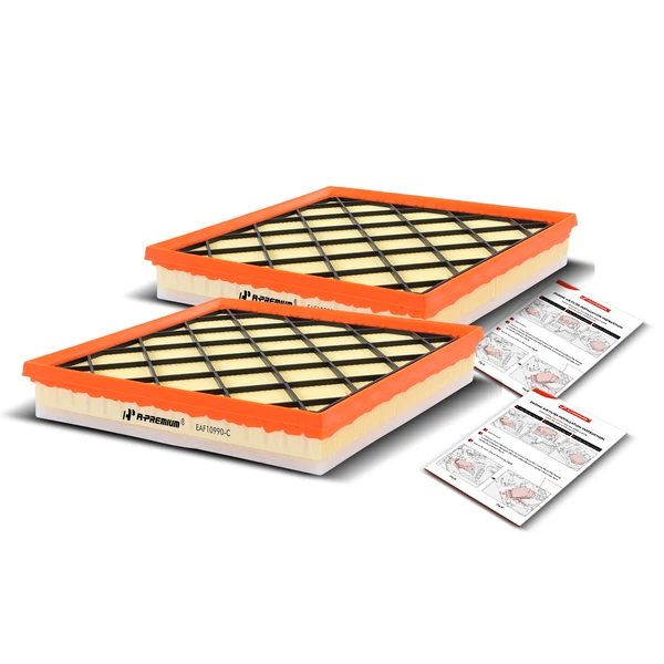 2 Pcs Engine Air Filter for Buick Verano Chevrolet Cruze Limited Cruze 1.8L 2.0L