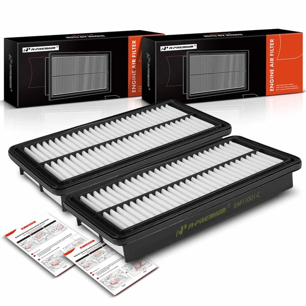 2 Pcs Engine Air Filter for 2014-2015 Subaru XV Crosstrek