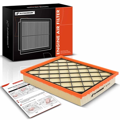 Engine Air Filter with Flexible Panel