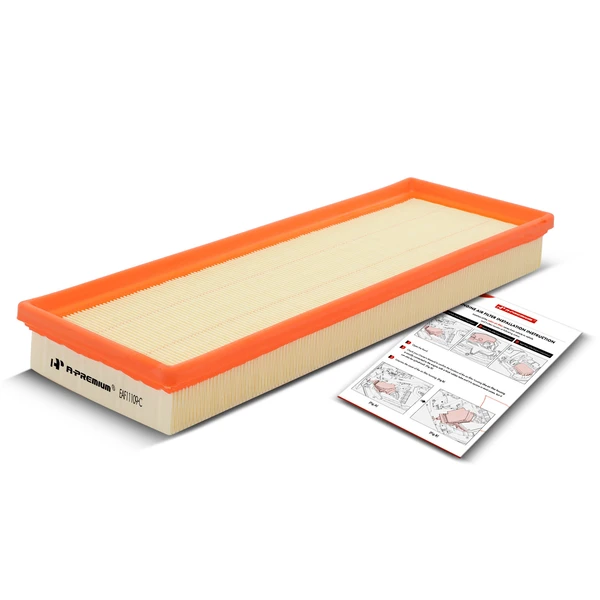 Engine Air Filter with Flexible Panel for Fiat 500 2012-2017 L4 1.4L