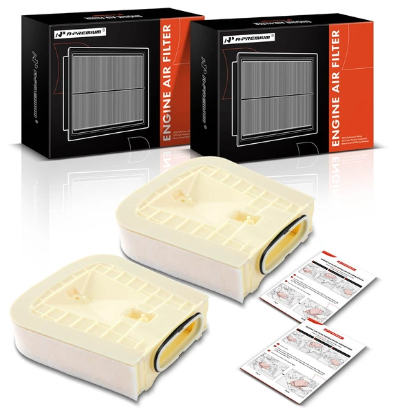 2 Pcs Engine Air Filter for 2019-2023 Audi Q8