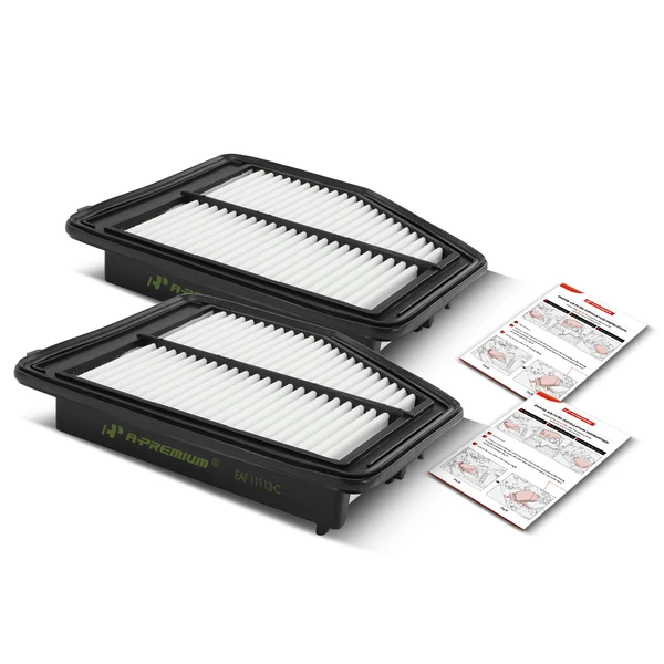 2 Pcs Engine Air Filter for Acura ILX 2013-2015 Honda Civic 2015-2015 1.8L 2.0L