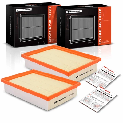 2 Pcs Engine Air Filter