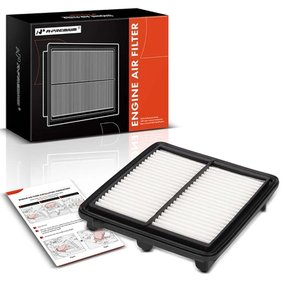 Engine Air Filter with Rigid Panel