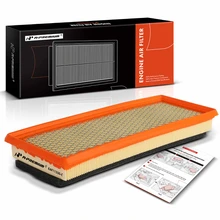 Engine Air Filter with Flexible Panel