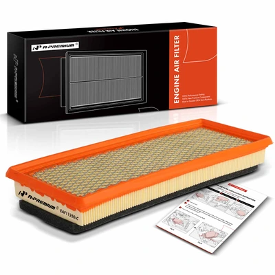 Engine Air Filter with Flexible Panel