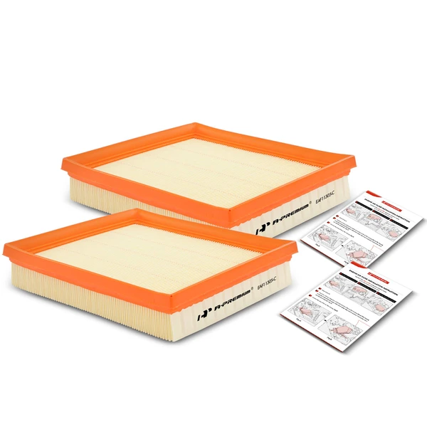 2 Pcs Engine Air Filter for BMW 228i 320i 328i 428i xDrive F22 F45 F46 F30 F32 2.0L