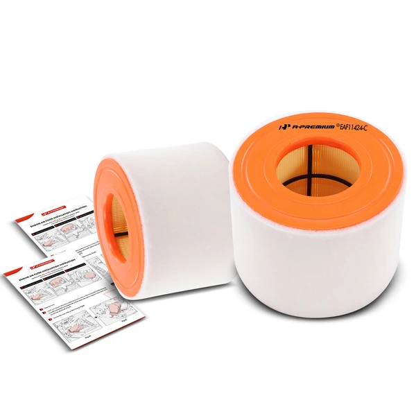 2 Pcs Engine Air Filter for Audi A6 2012-2018 A6 Quattro 2013-2018 L4 2.0L