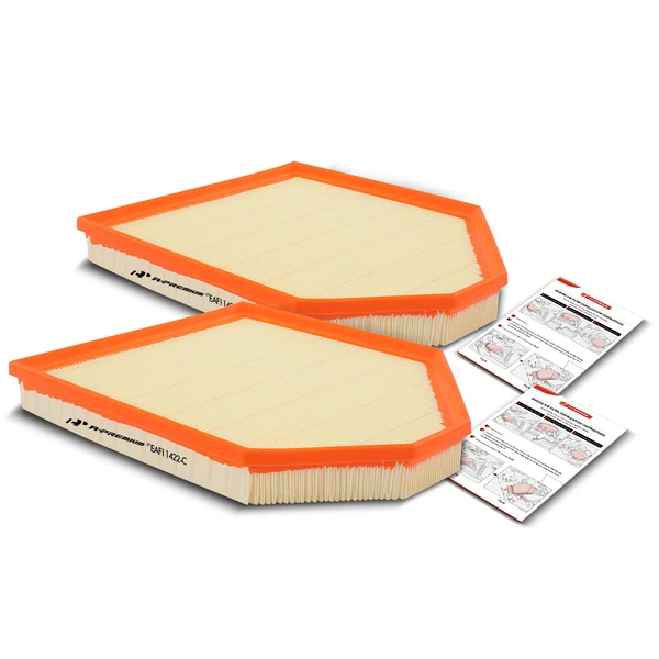 2 Pcs Engine Air Filter for BMW X3 2011-2017 BMW X4 F26 2015-2018 L4 2.0L L6 3.0L