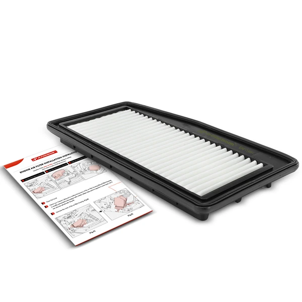 Engine Air Filter with Rigid Panel for Chevrolet Spark 2012-2015 L4 1.2L