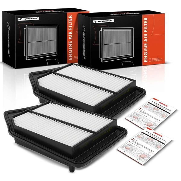 2 Pcs Engine Air Filter for 2013-2017 Honda Accord