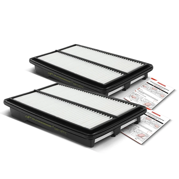 2 Pcs Engine Air Filter for Acura TLX 2015-2020 Honda Accord 2013-2017 V6 3.5L