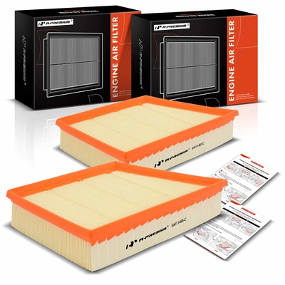 2 Pcs Engine Air Filter