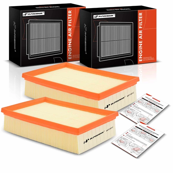 2 Pcs Engine Air Filter for 2013-2022 Buick Encore