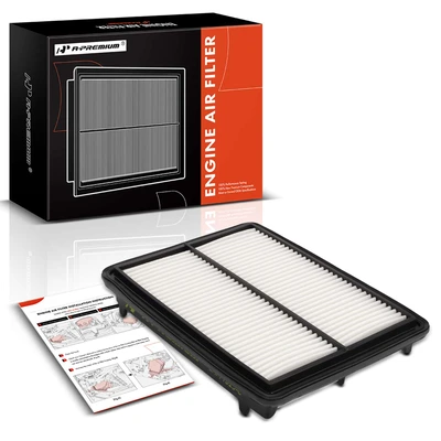 Engine Air Filter with Rigid Panel