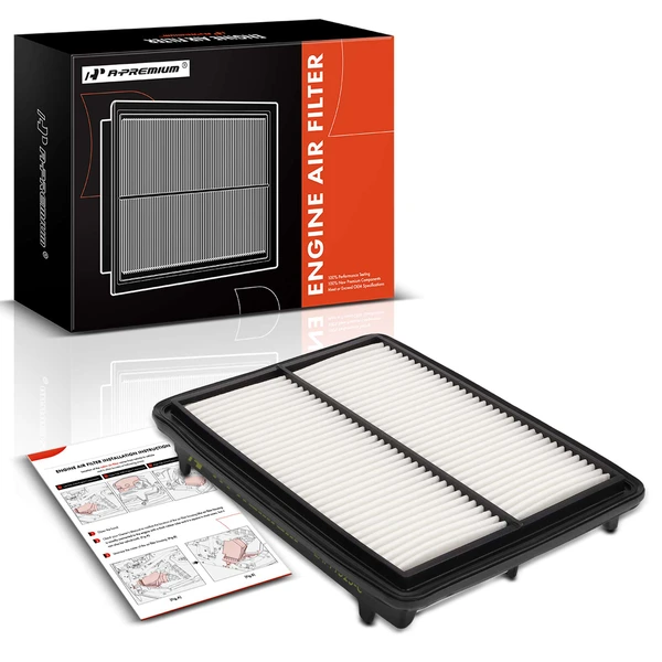 Engine Air Filter with Rigid Panel for 2014-2020 Acura RLX