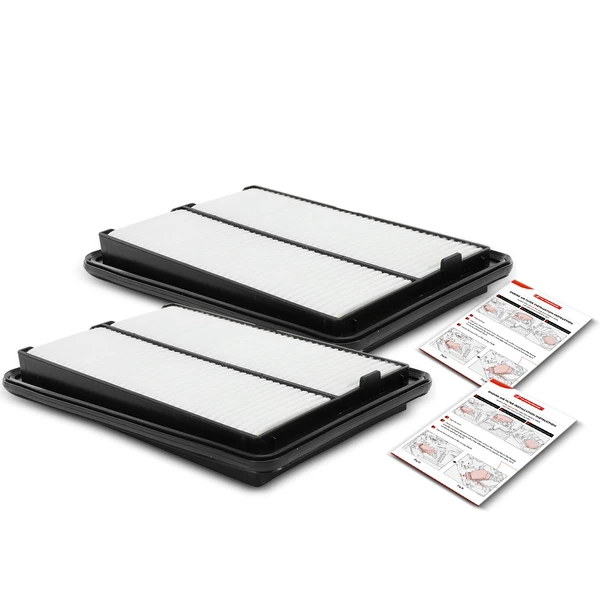 2 Pcs Engine Air Filter for Nissan Qashqai 17-22 Rogue 14-20 Rogue Sport 17-22