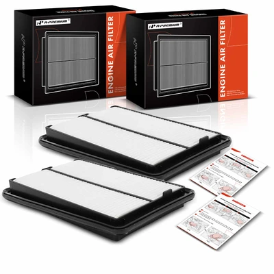2 Pcs Engine Air Filter