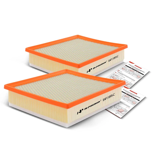 2 Pcs Engine Air Filter for Toyota Sequoia 14-22 Tacoma 16-23 Tundra 13-21