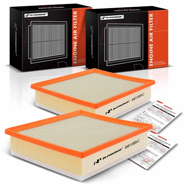 2 Pcs Engine Air Filter for 2016-2023 Toyota Tacoma